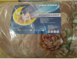 одеяло холлофайбер (145*200), зимнее с кантом