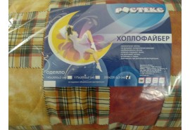 одеяло  холлофайбер (220*200), зимнее эконом с кантом